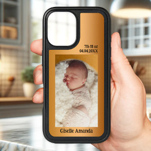 Foto Junge Mutter Rose Gold Phone Case