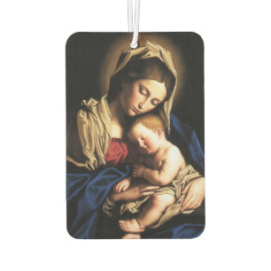 Foto & Jungfrau Mary Car Air Freshener individuell Autolufterfrischer