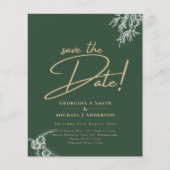 Foto JUNIPER GREEN Wedding Save the Date (Vorderseite)