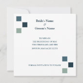 Foto-Kabine speichern benutzerdefinierte Daten Save The Date (Rückseite)