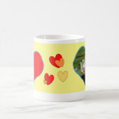 Foto Kaffee Tasse gelb (Mittel)