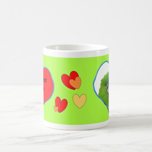 Foto Kaffee Tasse Grün (Mittel)