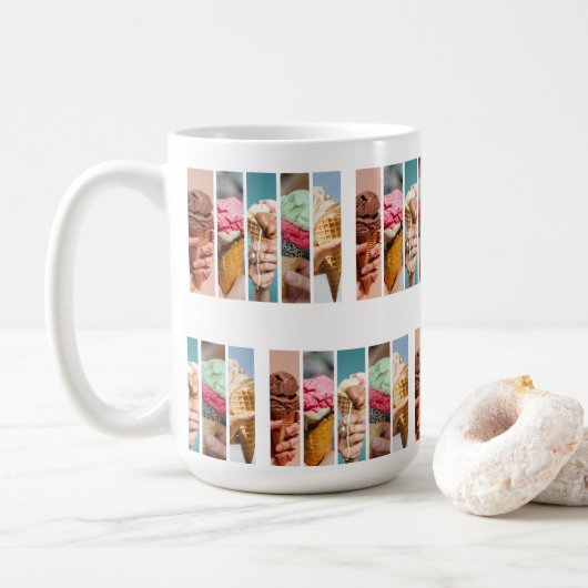 Foto Kaffeetasse (Mit Donut)