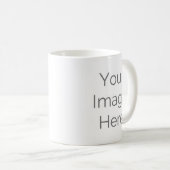 Foto Kaffeetasse Einfach personalisierter Becher (VorderseiteRechts)