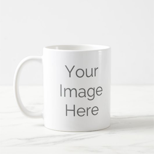 Foto Kaffeetasse Einfach personalisierter Becher (Links)