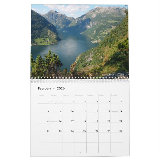 Foto-Kalender 2016 Kalender (Feb 2026)