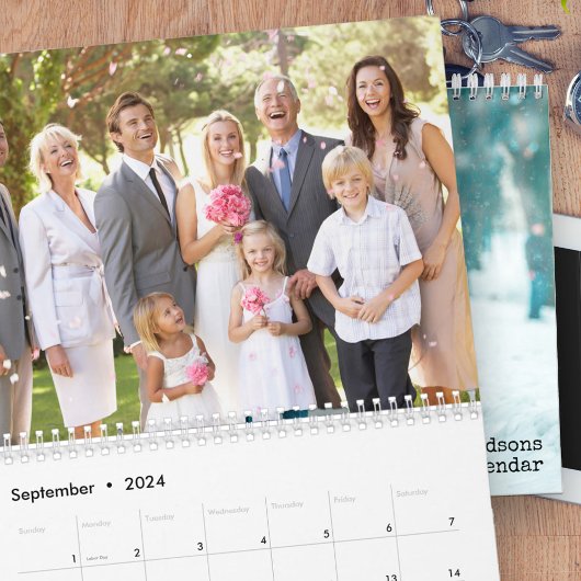 Foto Kalender 2023 Benutzerdefinierter Titel und 1