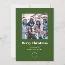 Foto Kalender 2024 Firmenlogo QR Green Xmas