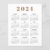 FOTO-Kalender 2024 Frohe Weihnachtskarte (Rückseite)