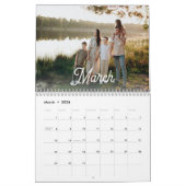 Foto Kalender 2025 Benutzerdefinierter Titel und 1 (Mär 2026)