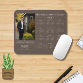 Foto-Kalender 2025 - braun Mousepad