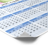 Foto-Kalender 2025 Poster (Ecke)