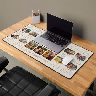 Foto Kalender 2025 Volljahr 14 Fotos Beige Schreibtischunterlage
