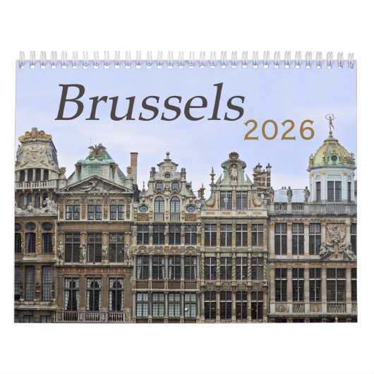 Foto-Kalender 2026 Brüssel Kalender (Titelbild)