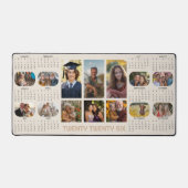Foto Kalender 2026 Volljahr 14 Fotos Beige Schreibtischunterlage (Vorderseite)