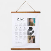 Foto-Kalender 2026 Wandteppich Mit Holzrahmen (Vorderseite)