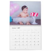 Foto-Kalender | Bearbeitbarer Jahrestext Kalender (Jan 2027)