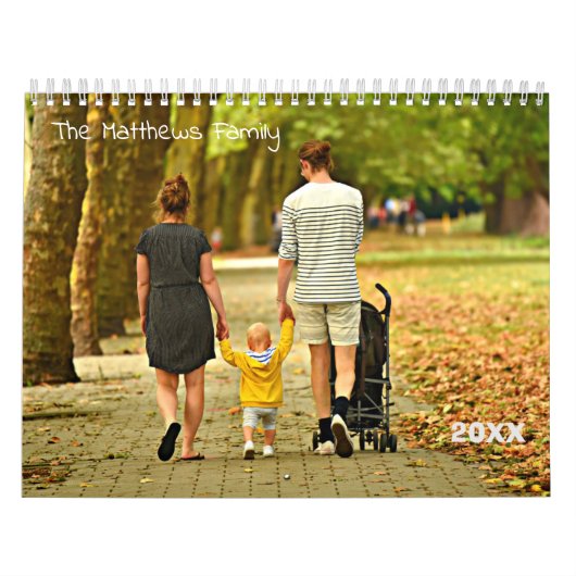 Foto-Kalender der benutzerdefinierten Familie | Be Kalender (Titelbild)