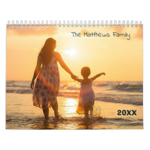 Foto-Kalender der benutzerdefinierten Familie   Be Kalender