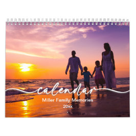 Foto-Kalender der Familie, Bearbeiten eines benutz Kalender