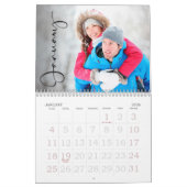 Foto-Kalender der Familie, Bearbeiten eines benutz Kalender (Jan 2026)
