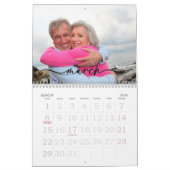 Foto-Kalender der Familie, Bearbeiten eines benutz Kalender (Mär 2026)
