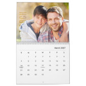 Foto-Kalender der Familie, Bearbeiten Kalender (Mär 2027)