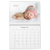 Foto-Kalender des ersten Jahres Kalender (Jan 2027)