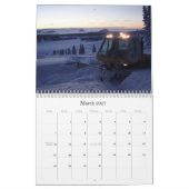 Foto-Kalender des Snowmobile-2010 Kalender (Mär 2027)