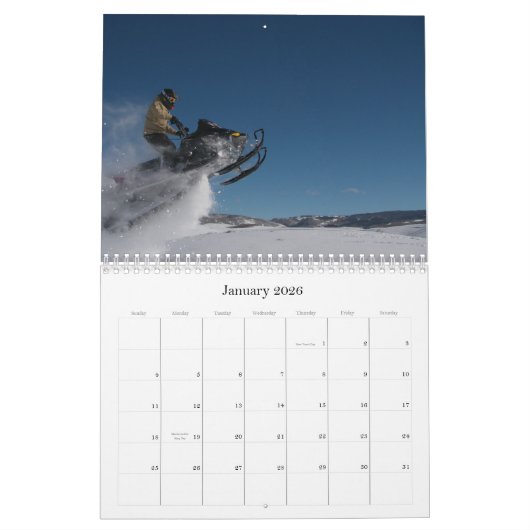 Foto-Kalender des Snowmobile-2010 Kalender (Jan 2026)