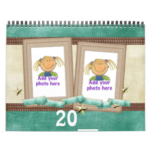 Foto-Kalender Fügen Sie Ihre Bilder auf jeder Seit Kalender