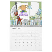 Foto-Kalender Fügen Sie Ihre Bilder auf jeder Seit Kalender (Jan 2026)