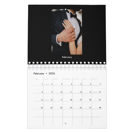 Foto-Kalender für Familien Kalender (Feb 2026)