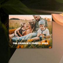 Foto-Kalender für moderne benutzerdefinierte Famil