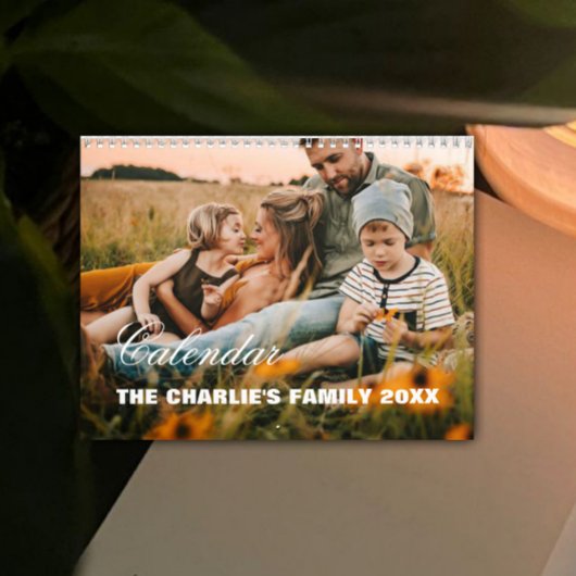 Foto-Kalender für moderne benutzerdefinierte Famil Kalender