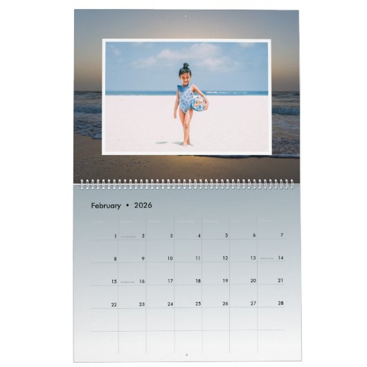 Foto-Kalender für moderne Ozeane Kalender (Feb 2026)