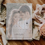 Foto Kalender Save the Date Hochzeitkarte<br><div class="desc">Diese minimale und moderne Save the Date Hochzeitskarte ist die perfekte Möglichkeit,  Ihre Freunde und Familie über Ihre Hochzeit zu informieren. Um das Herz zu Ihrem Hochzeitstag zu verschieben,  wählen Sie den Button 'Bearbeiten mit dem Design-Tool' oder schreiben Sie mir eine Nachricht für Hilfe.</div>