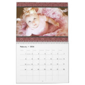 Foto-Kalendervorlage 2024 Benutzerdefiniertes Fami Kalender (Feb 2026)