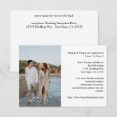 Foto & Kalligrafie 3 Mod Vertikal MED Begleitkarte (Vorne/Hinten)