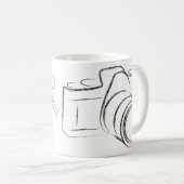Foto-Kamera Kaffeetasse (VorderseiteRechts)