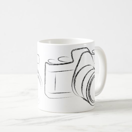 Foto-Kamera Kaffeetasse (VorderseiteRechts)