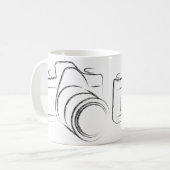 Foto-Kamera Kaffeetasse (Vorderseite Links)