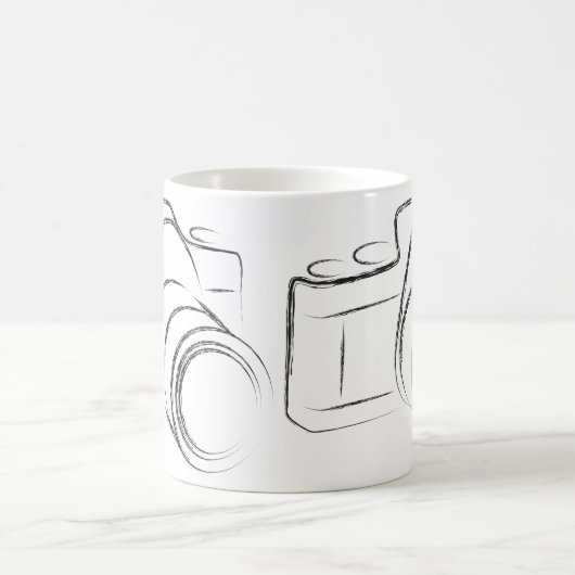 Foto-Kamera Kaffeetasse (Mittel)