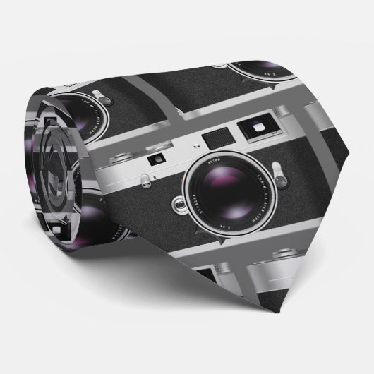 Foto-Kamera Krawatte (Gerollt)