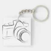 Foto-Kamera Schlüsselanhänger (Rückseite)