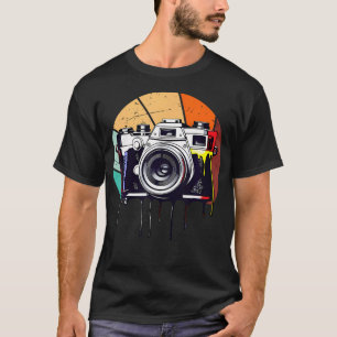 Foto Kamera Vintage Fotografie Retro Fotografin T-Shirt