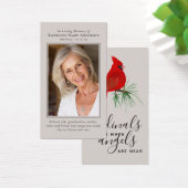 Foto-Kardinal-Gedenkkarte (Schreibtisch)