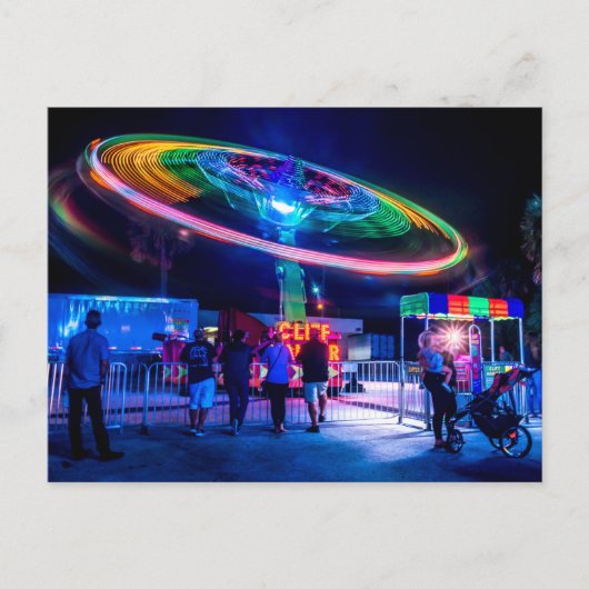 Foto "Karneval Spaß" Postkarte (Vorderseite)