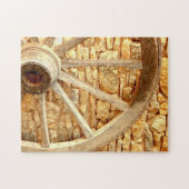 Foto Kart-Rad Puzzle mit Geschenkboxen (Horizontal)