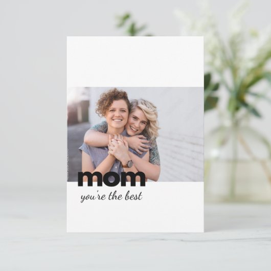 Foto Karte (Stehend Vorderseite)